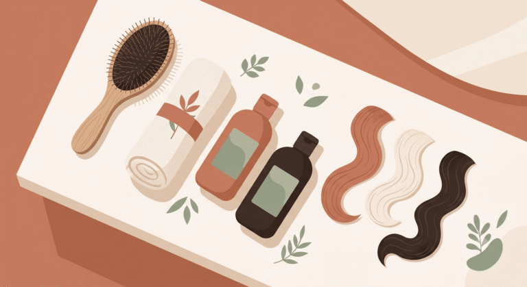 cuidado del cabello por tipo mechones y productos
