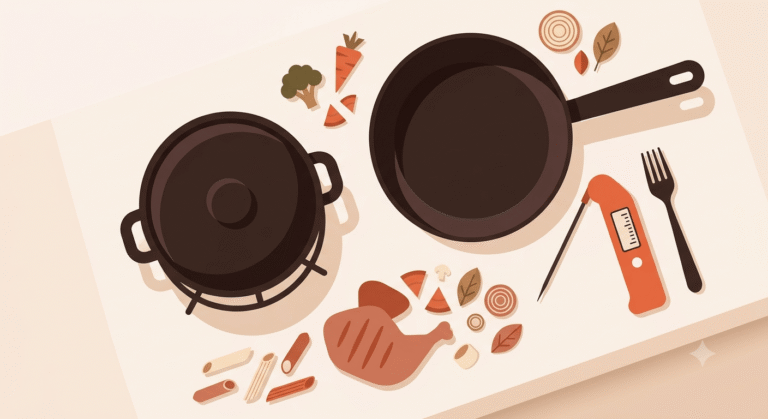 técnicas básicas de cocina termómetro y utensilios